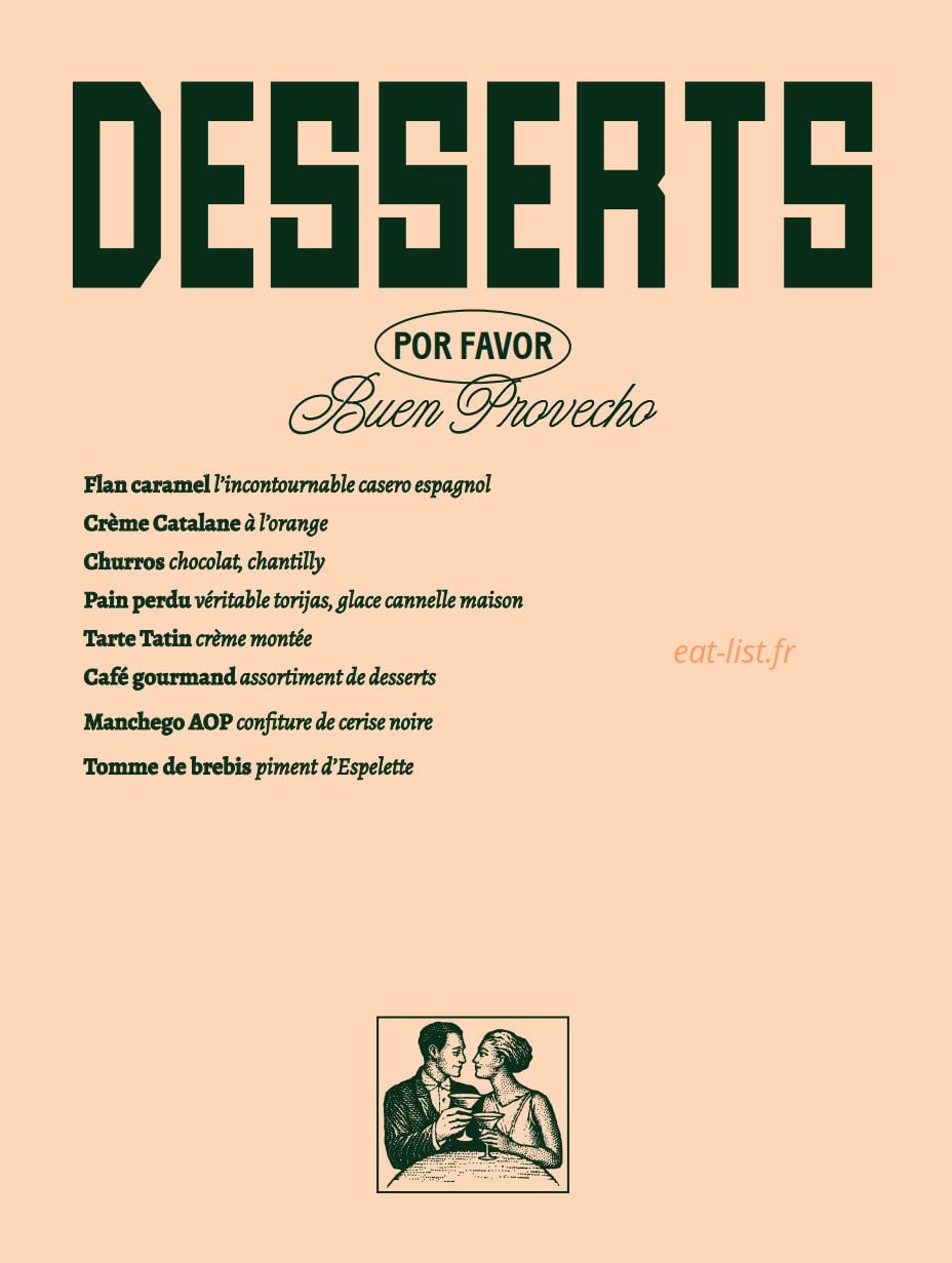 Chéri Guapo — carte page 4