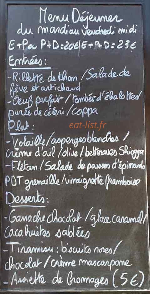 Chez loustic — carte page 2