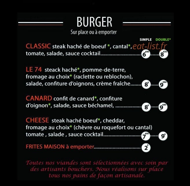 Chez Magda — carte page 2