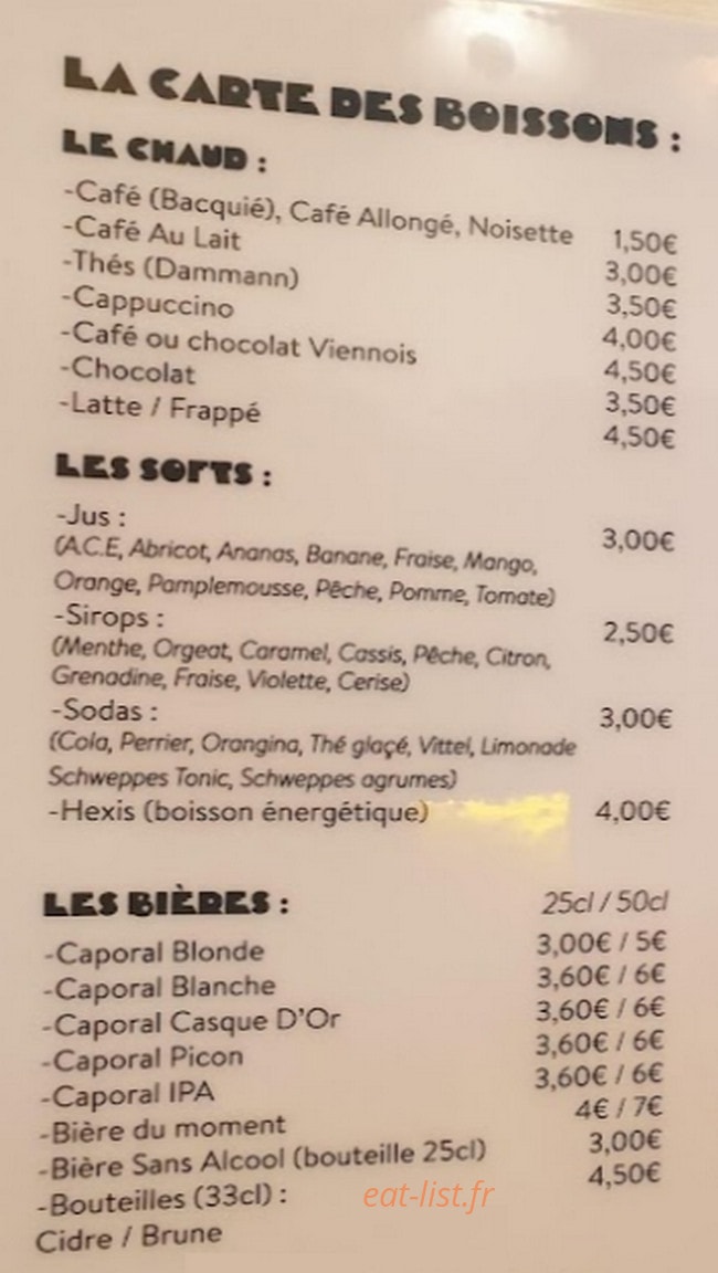 Chez Mamie — carte page 2