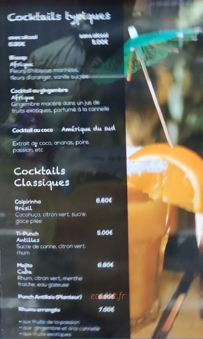 Chez Yvonne — carte page 3