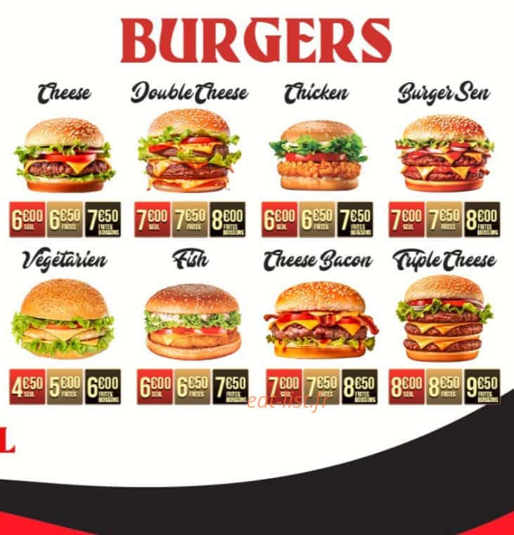 Chicken grill & tacos — carte page 5