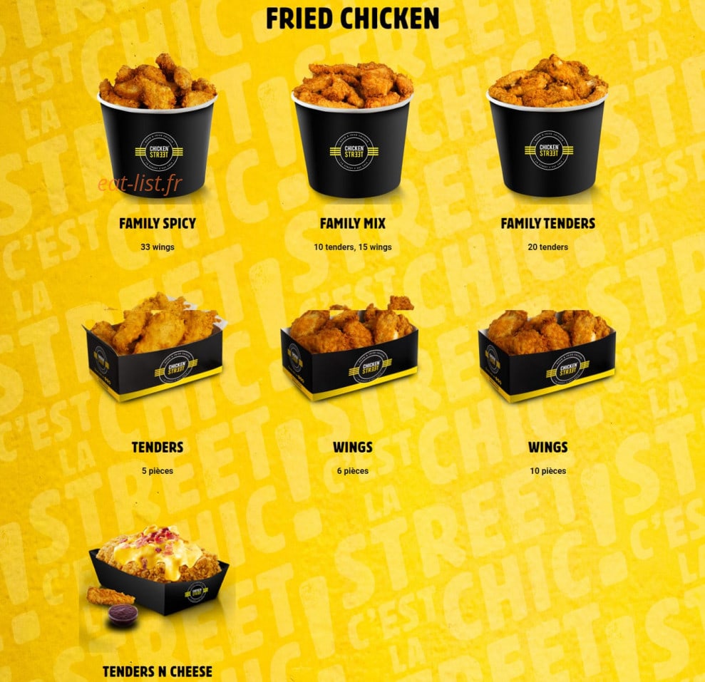 Chicken Street — carte page 2