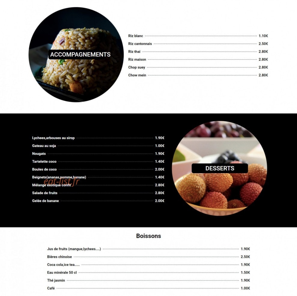 Chinatown — carte page 4