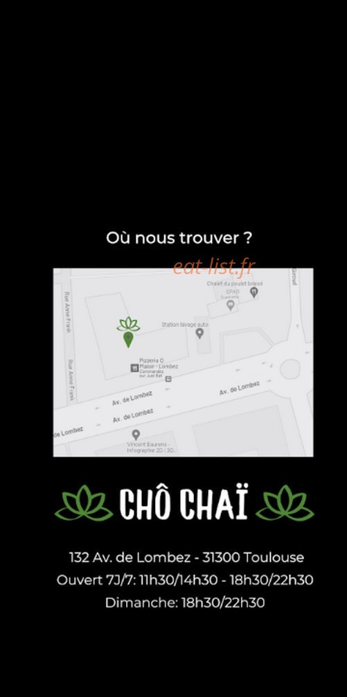 Chô Chaï — carte page 5