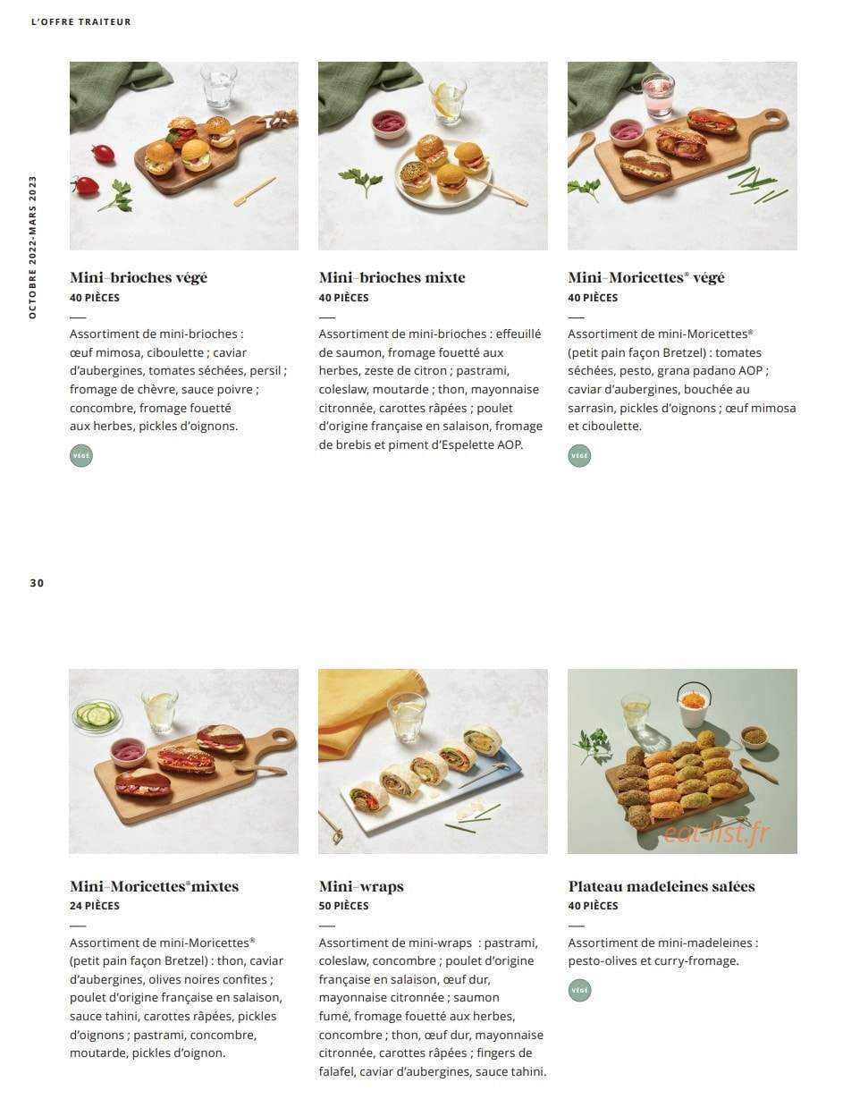 Class'croute — carte page 28