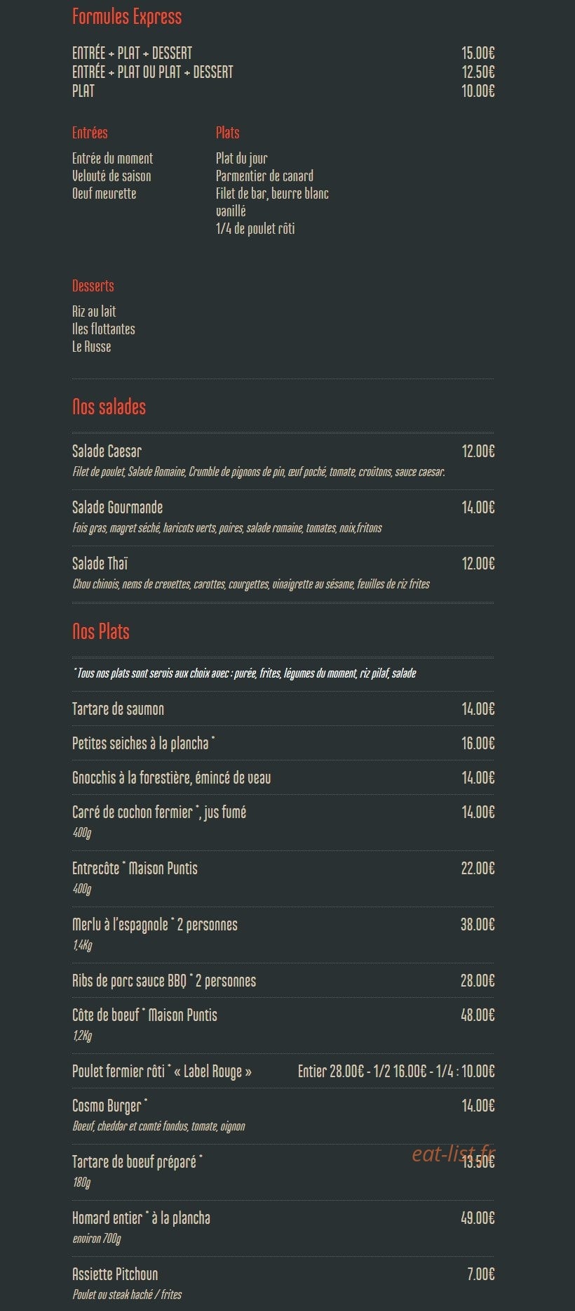 Cosmopolitain — carte page 1