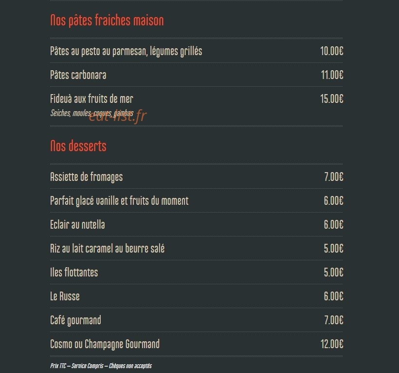 Cosmopolitain — carte page 2