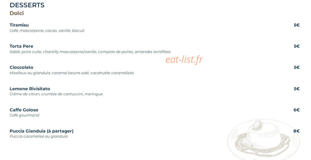 Cugini's — carte page 4