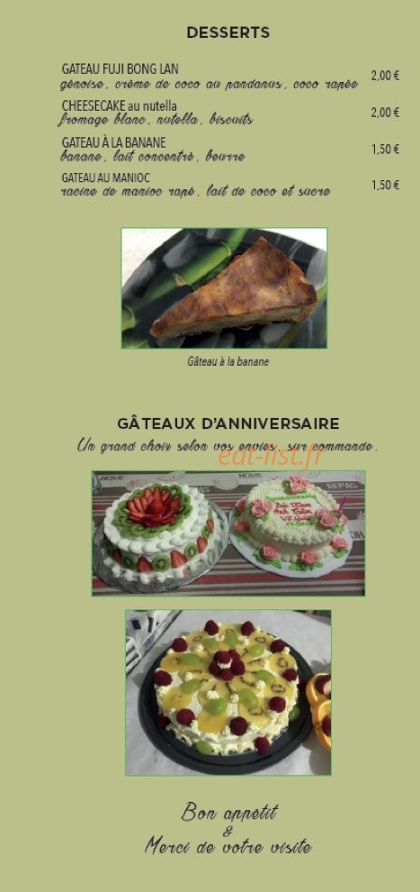 Danny Tea — carte page 6