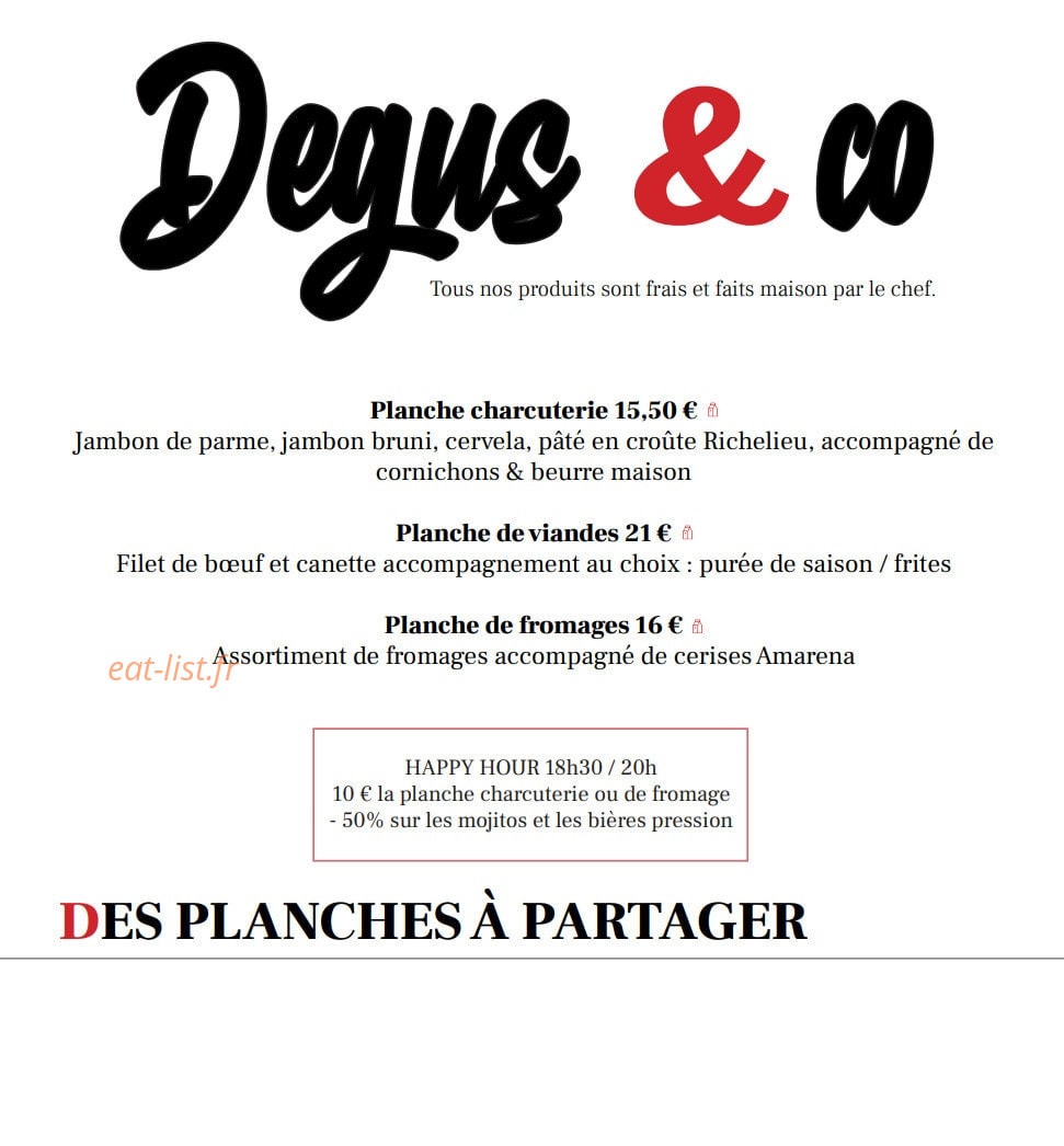 Degus&co — carte page 1