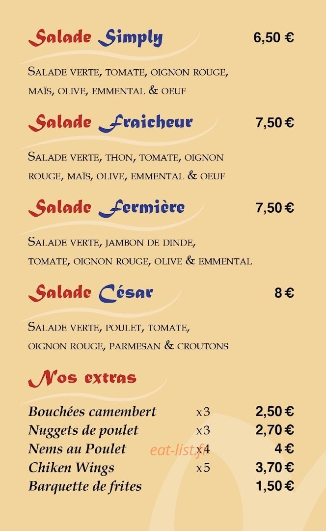 Délice Dahlia — carte page 1