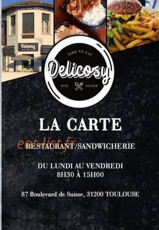 Delicosy — carte page 1