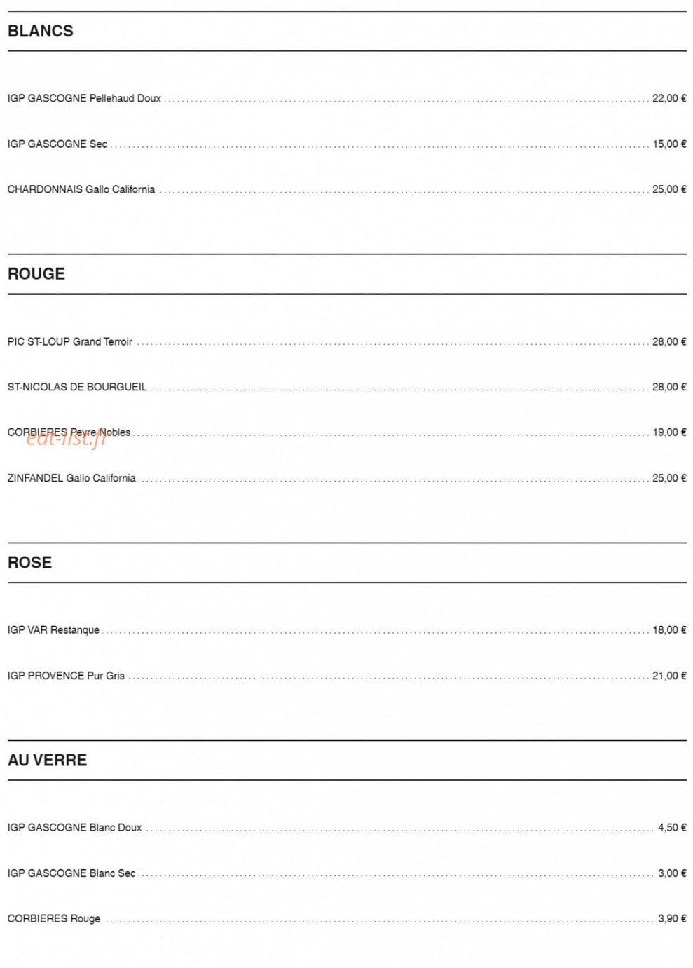 Downtown — carte page 4