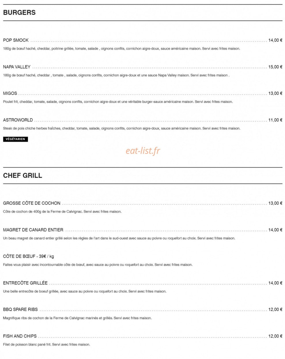 Downtown — carte page 1