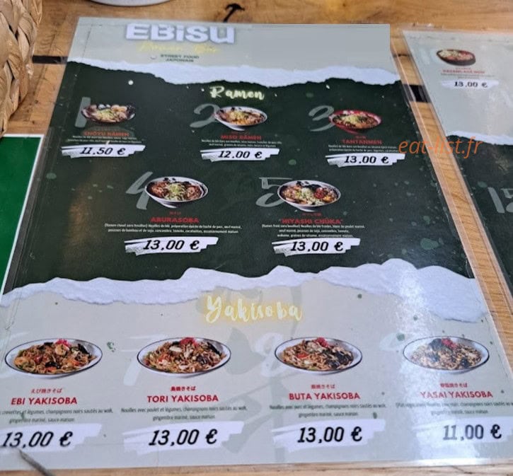 ebisu — carte page 1