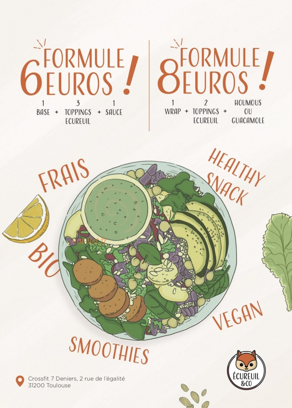 Ecureuil&Co — carte page 2