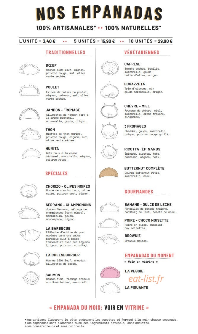 El Almacen — carte page 1