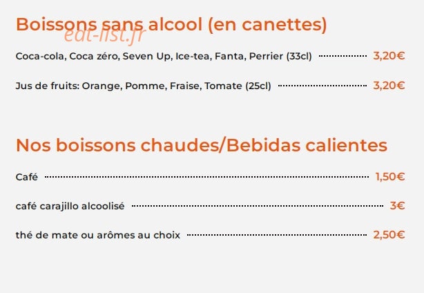 El Chivito — carte page 6