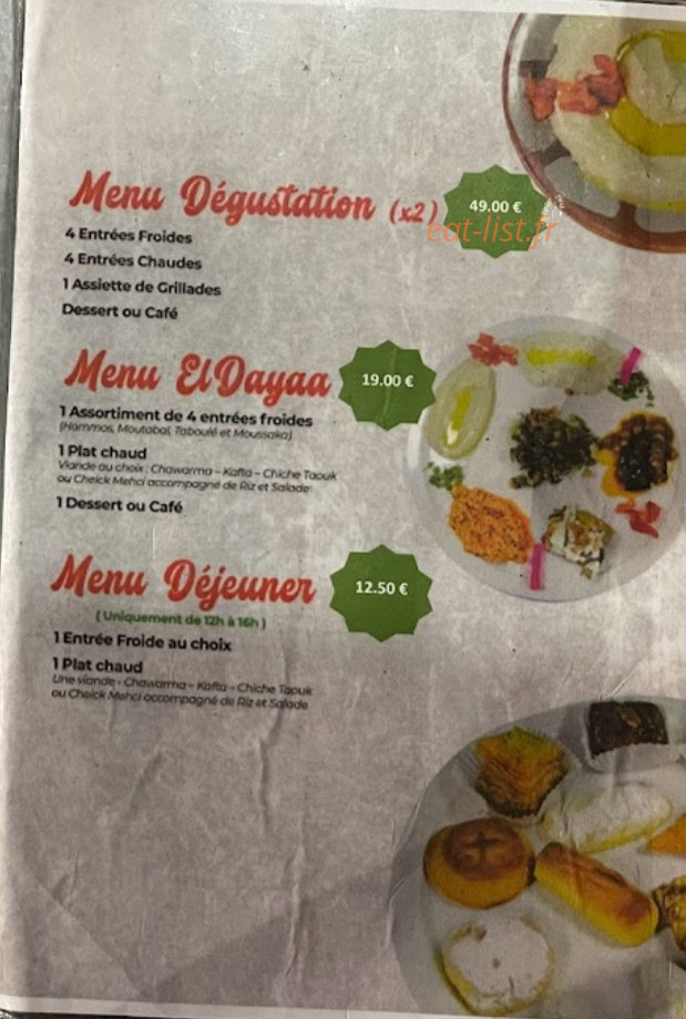 El Dayaa — carte page 3