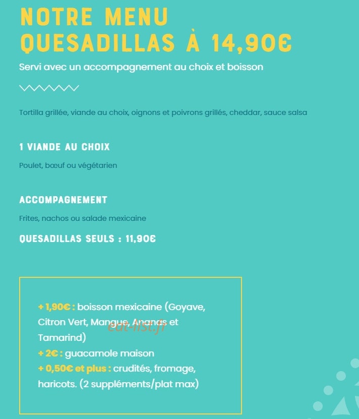 El Zócalo — carte page 3