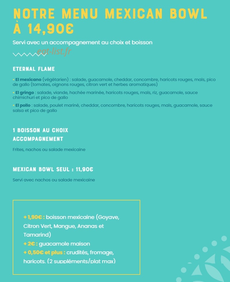 El Zócalo — carte page 5