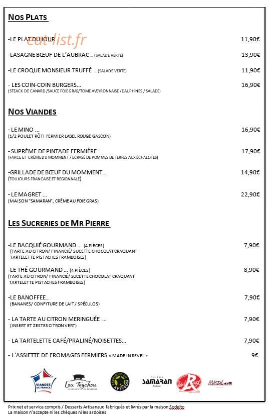 Galinette — carte page 4