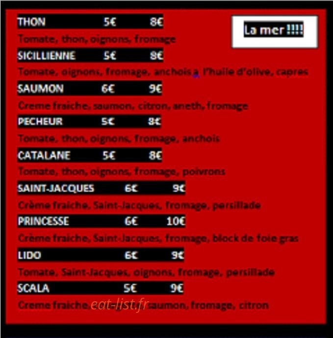 Génération Pizza — carte page 6