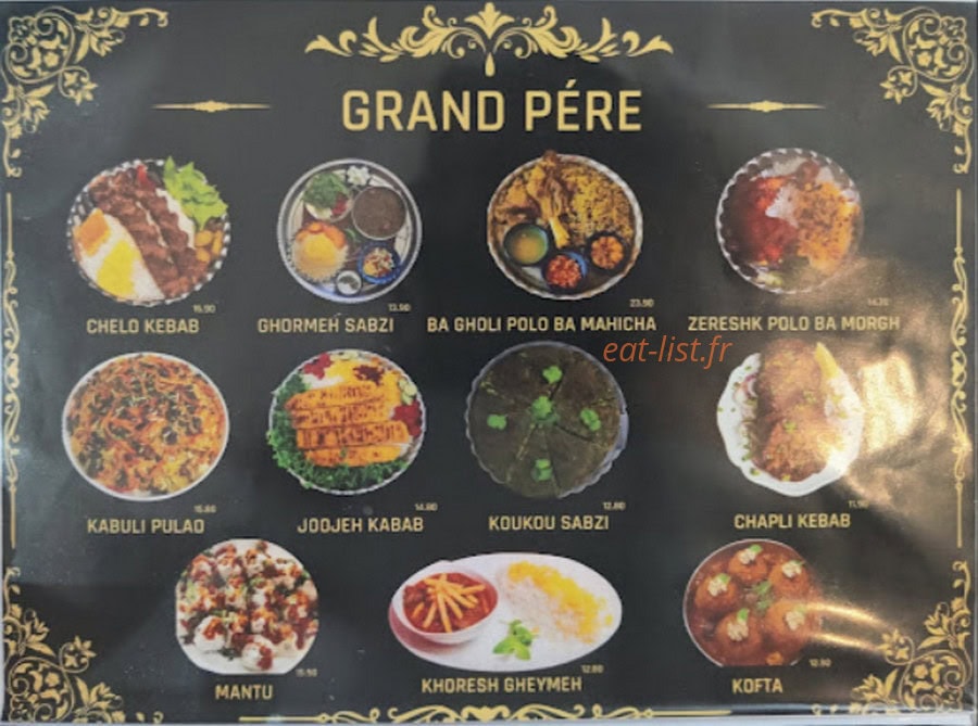 Grand père — carte page 1