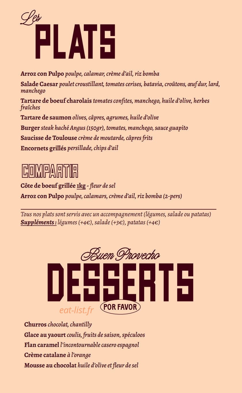 Guapito — carte page 2