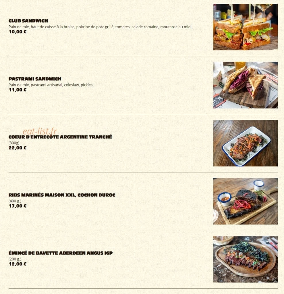 Hoppy Monkey Club — carte page 11