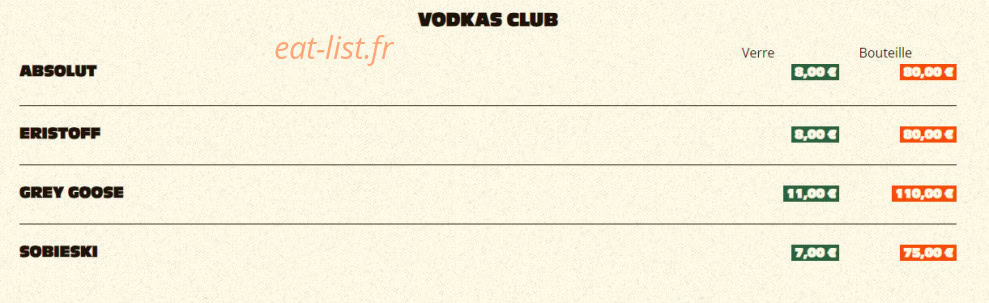 Hoppy Monkey Club — carte page 20