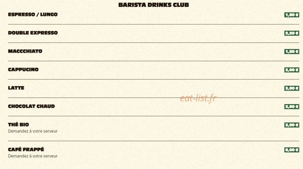 Hoppy Monkey Club — carte page 14