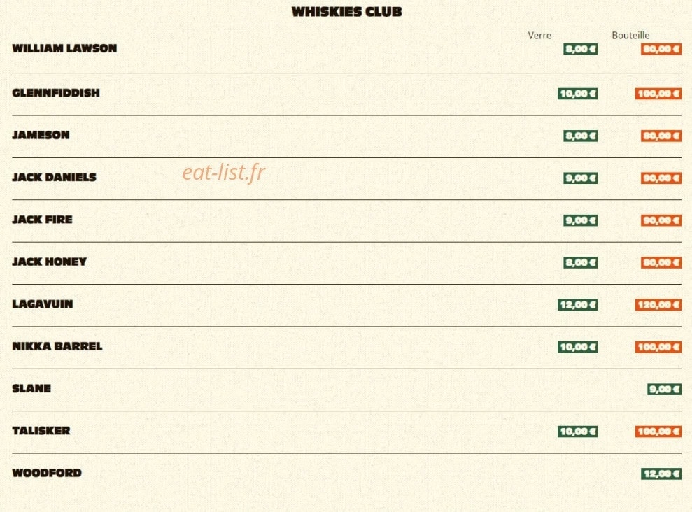 Hoppy Monkey Club — carte page 24