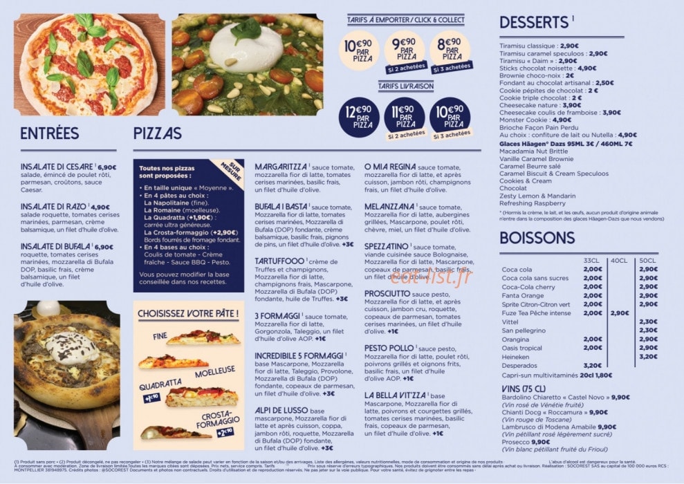 Italizza — carte page 2