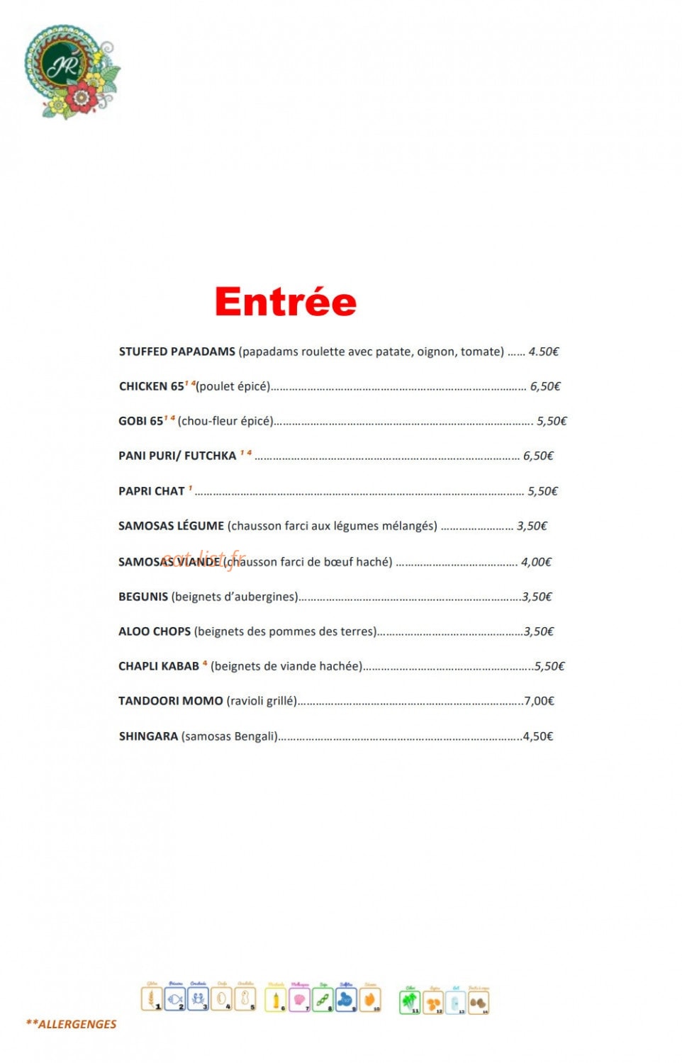 Joshore Road — carte page 1