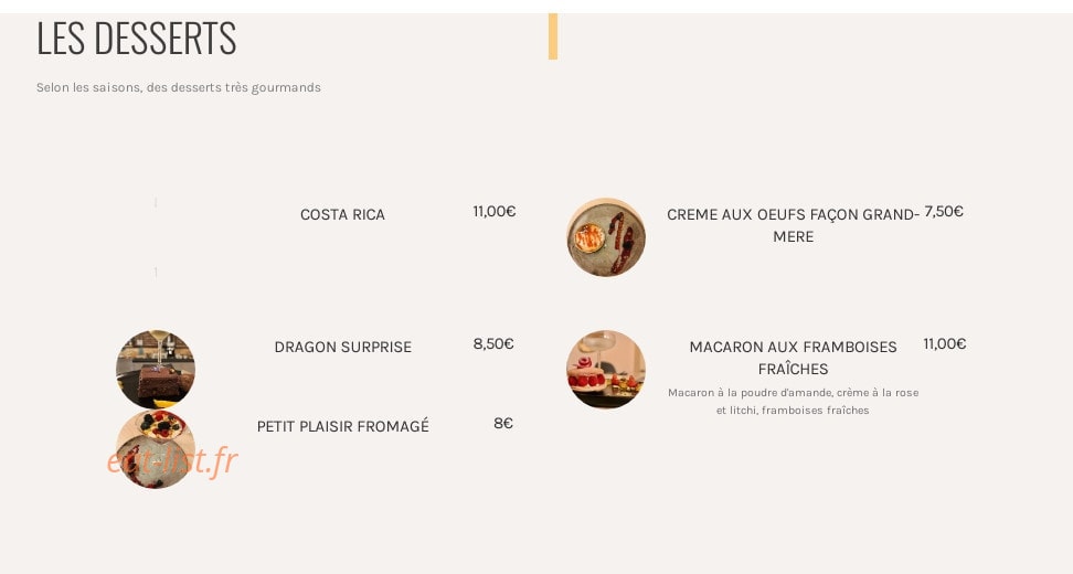 Keto Pub — carte page 3