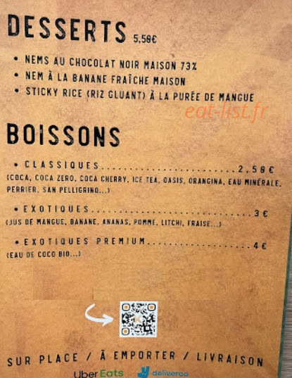 Koboon Toulouse — carte page 3