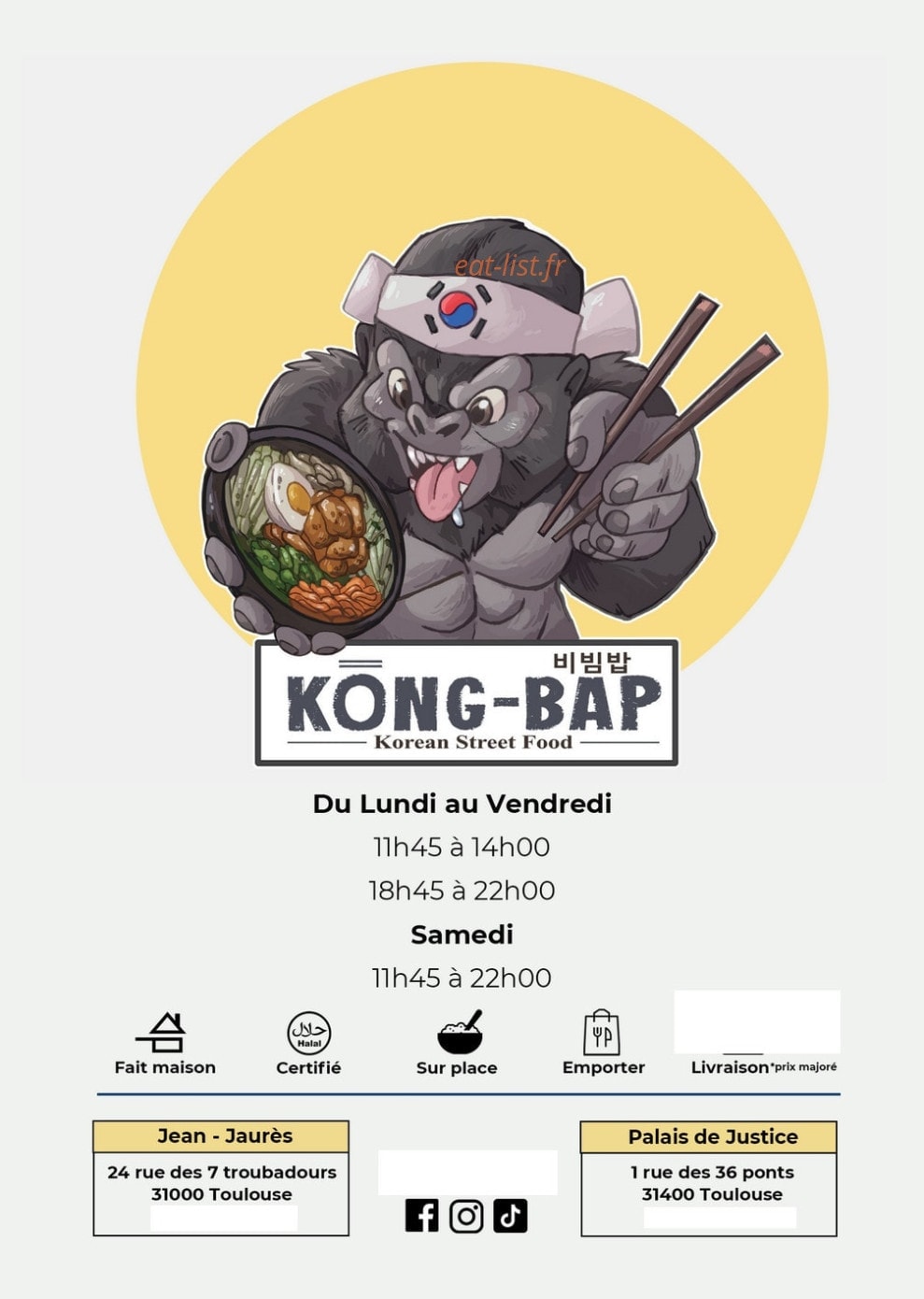 Kong bap — carte page 1