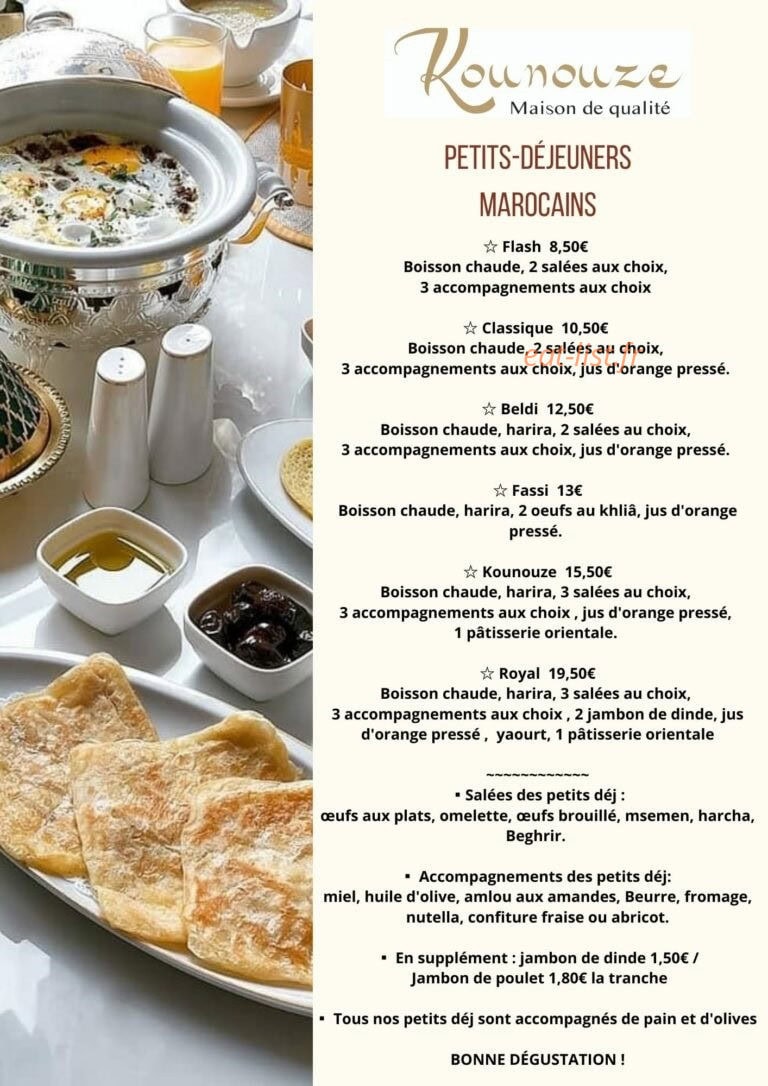 Kounouze — carte page 1