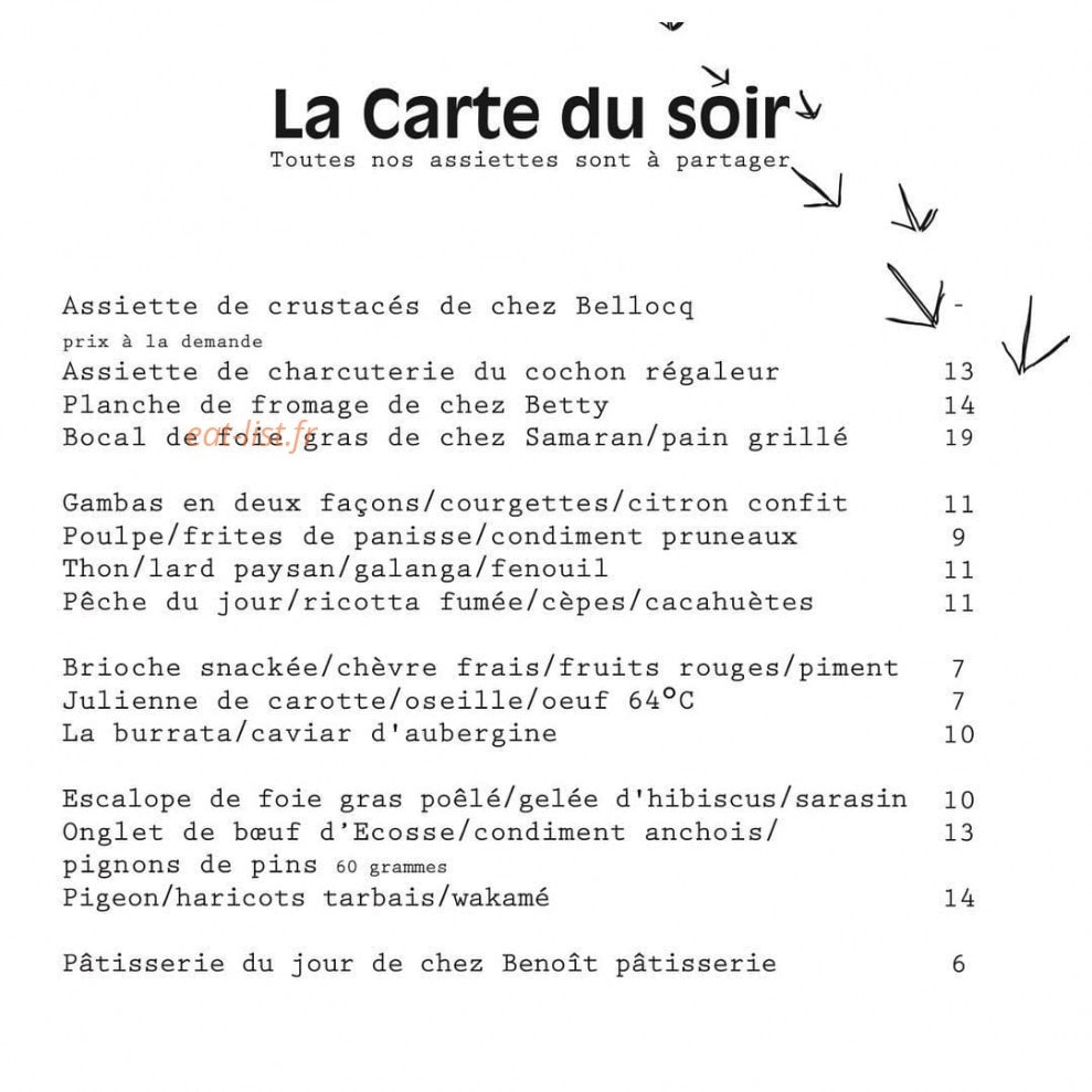 L'alouette — carte page 1