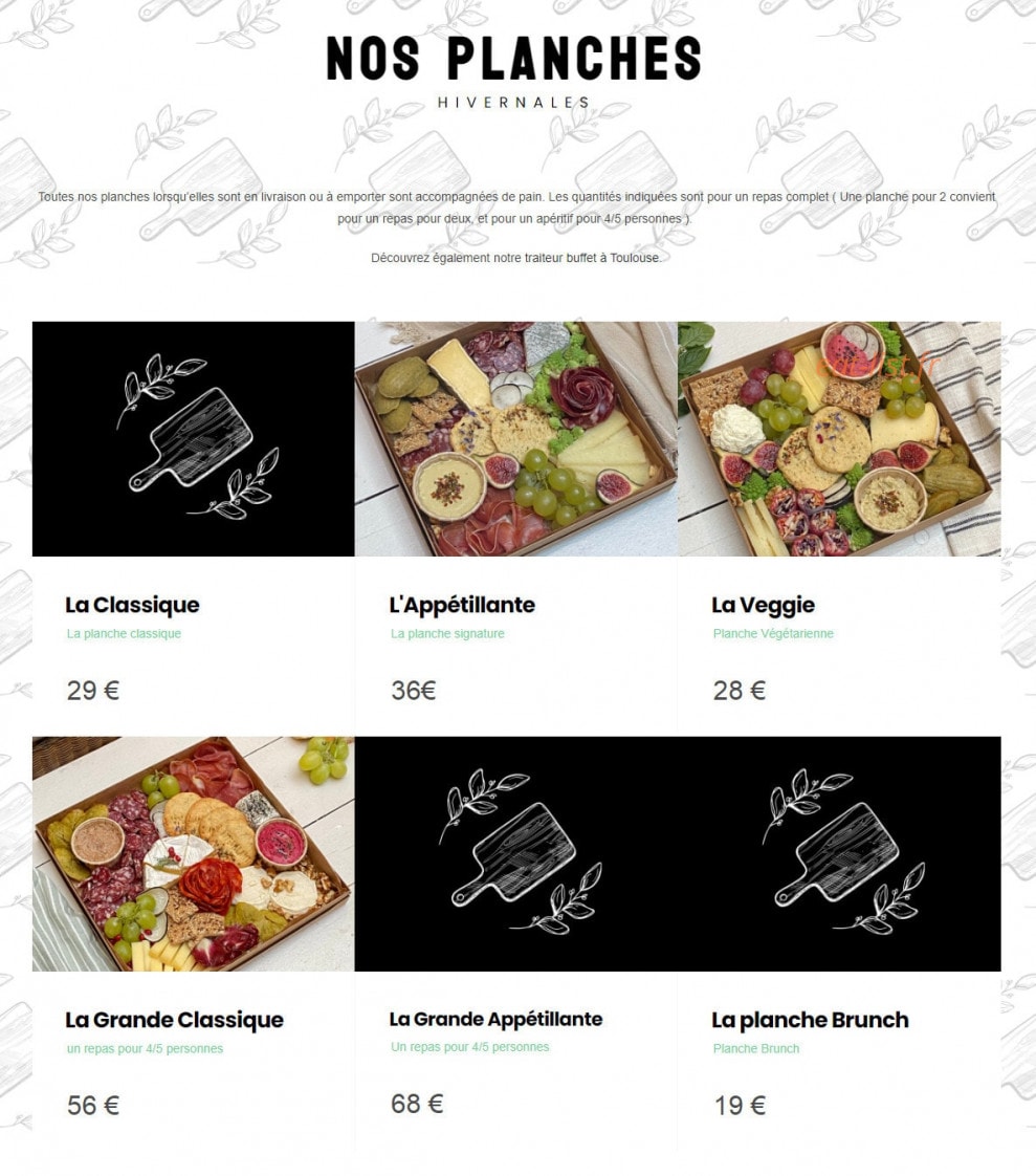 L'Appétillant — carte page 1
