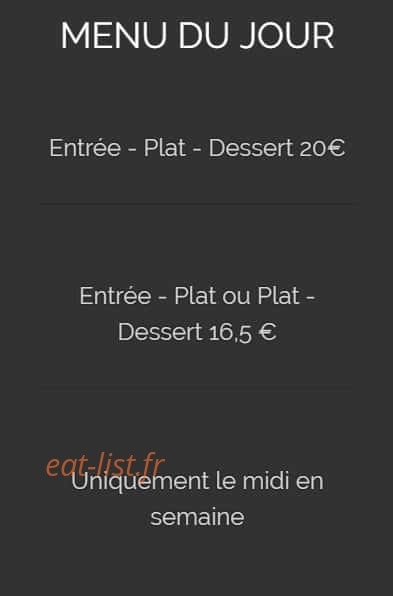 L'Emulsion — carte page 1