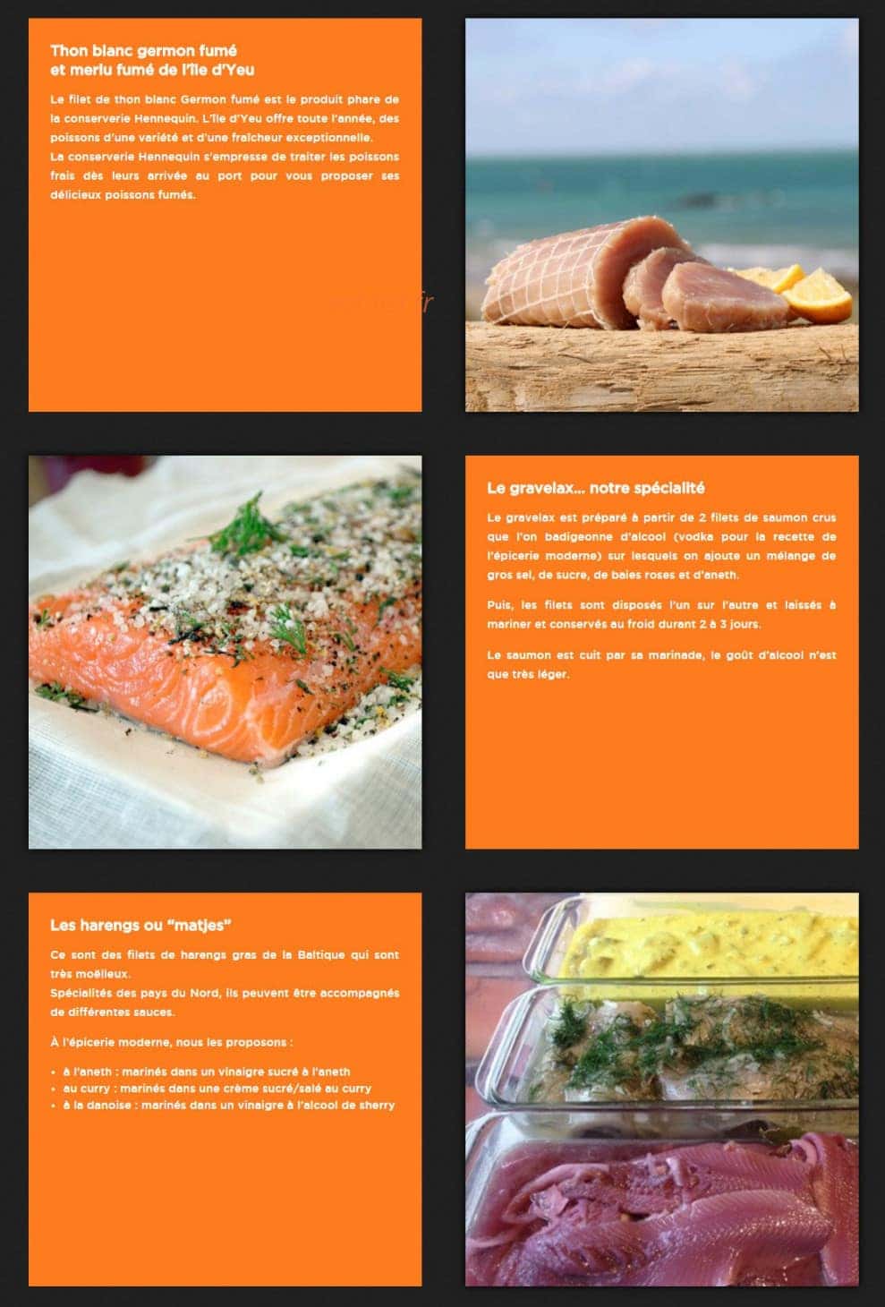 L'épicerie moderne — carte page 3
