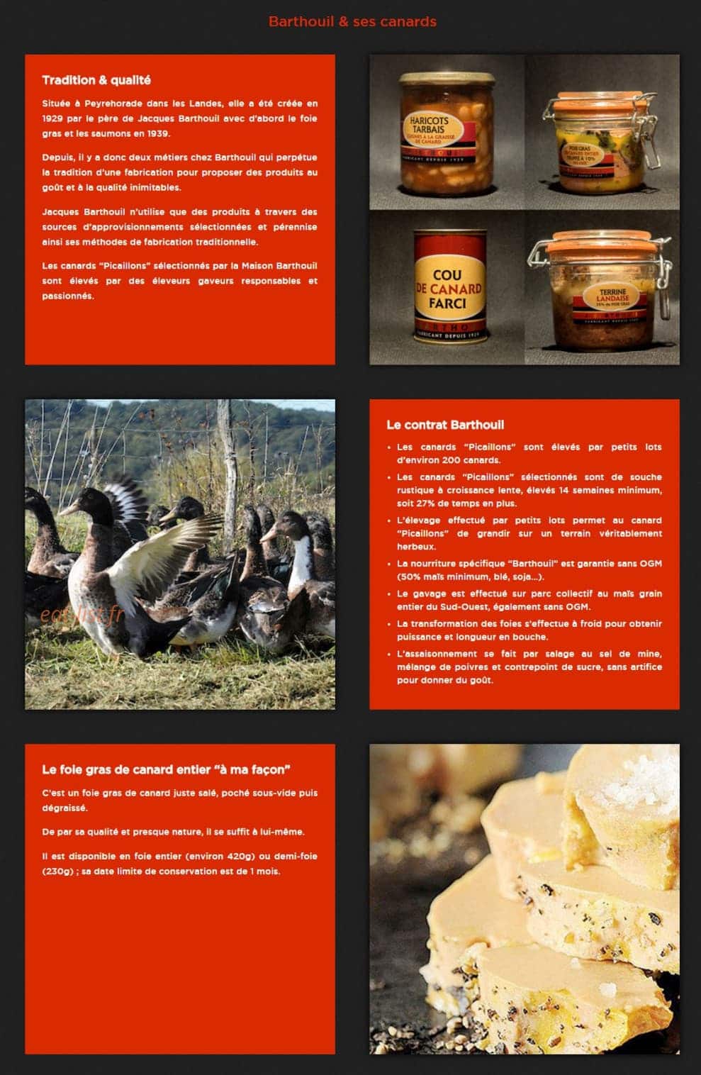 L'épicerie moderne — carte page 7