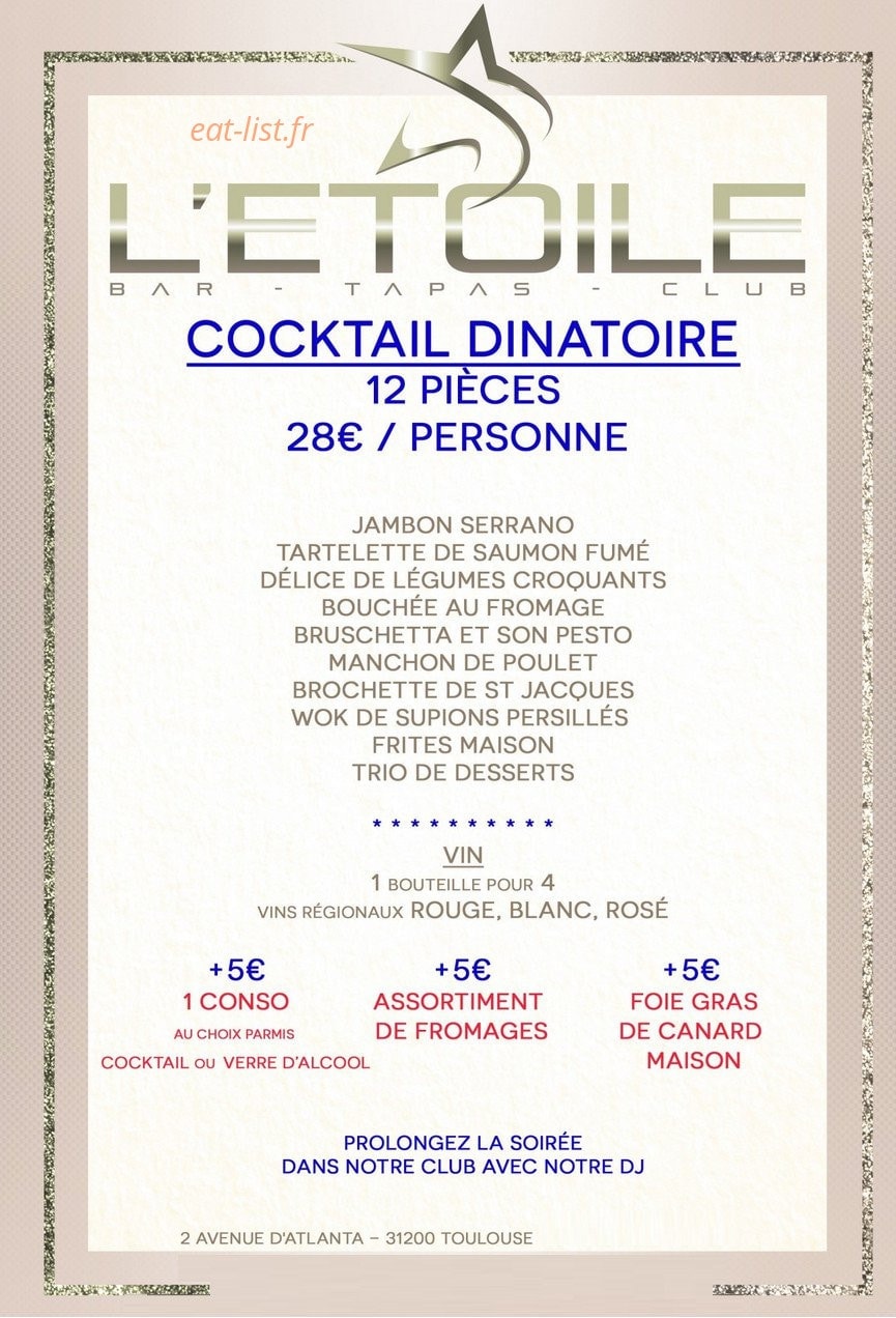 L'Etoile — carte page 8