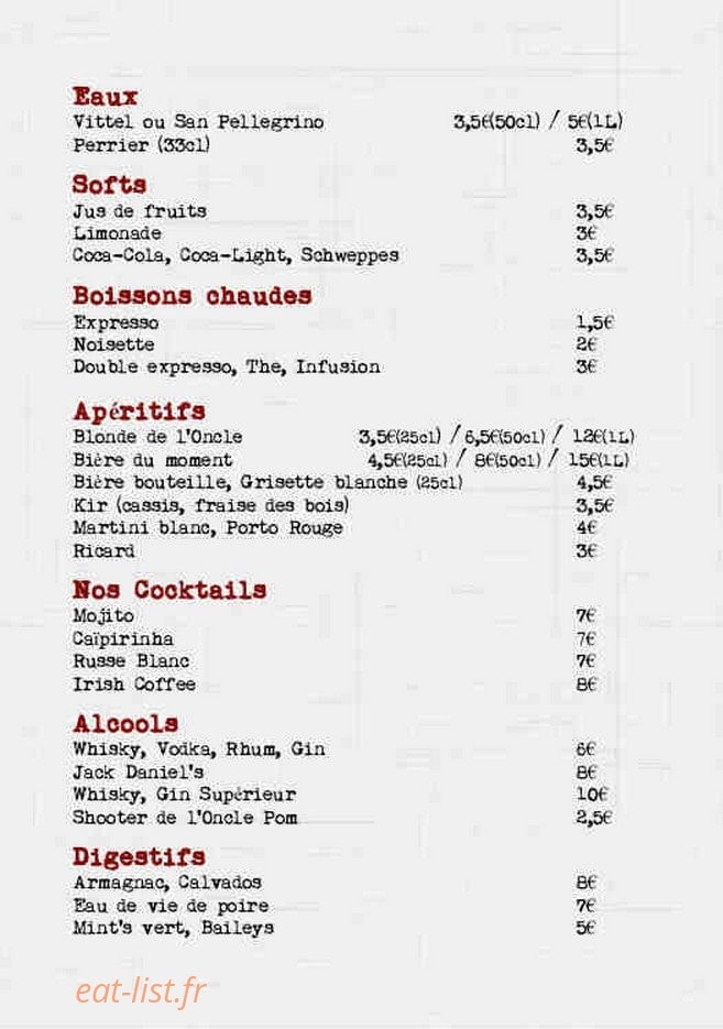 L’Oncle Pom — carte page 9