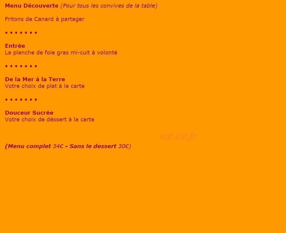 L'Os À Moëlle — carte page 2