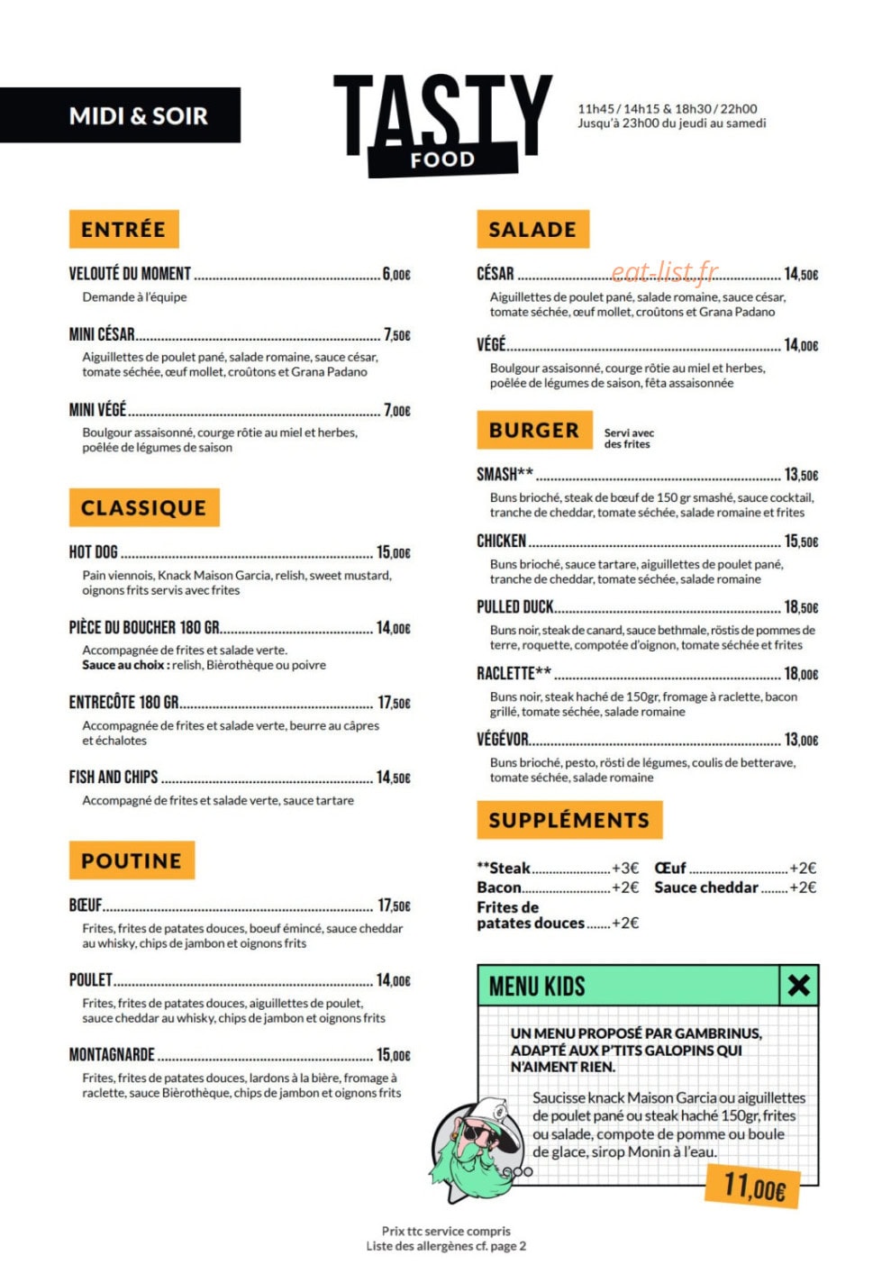 La Bièrothèque Gramont — carte page 2