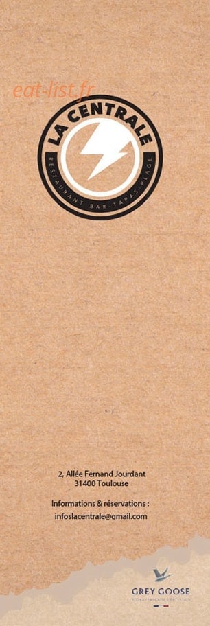La Centrale — carte page 1